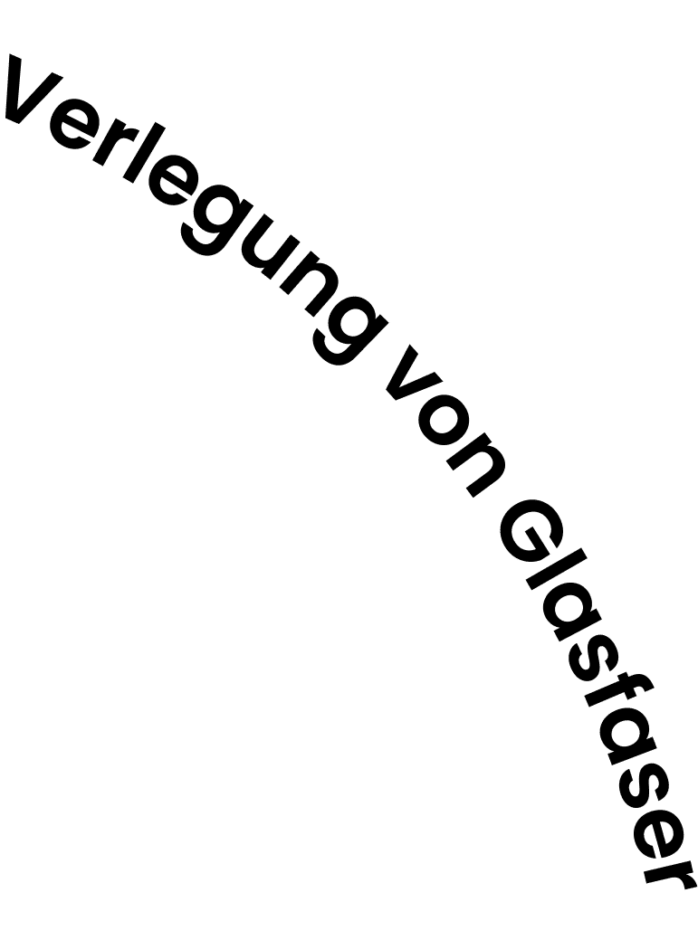 Verlegung von Glasfaser für moderne, schnelle Internetlösungen von Unsere Grüne Glasfaser.